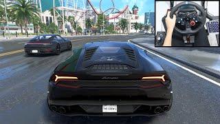 Detroit to Las Vegas - The Crew 2 | Logitech g29 gameplay