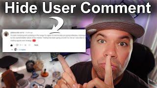 How To Hide a YouTube Comment (Hide Specific Users Comments)