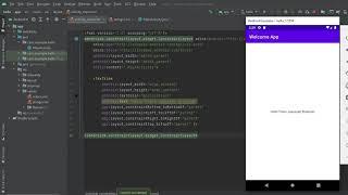 1.1 Hello World - by Android Studio