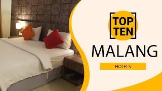 Top 10 Best Hotels to Visit in Malang | Indonesia - English