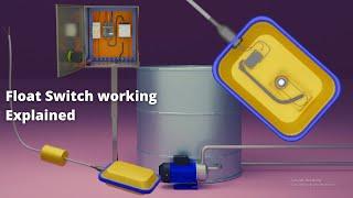 How does a float switch works ? How to control water level in the tank ? with float switch and pump