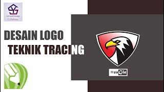 Desain Logo - Teknik Tracing CorelDRAW  logo design tutorial logo graphic design