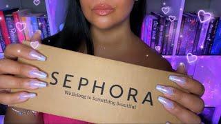 ASMR Tingly Sephora Haul - New Products & Honest Review️