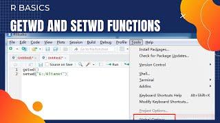 Get & Set Working Directory in R| getwd & setwd Functions