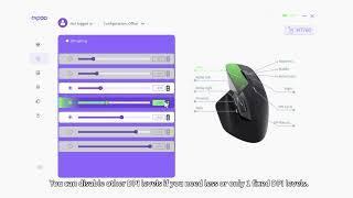 Rapoo MT760 Multi-Device Mouse Configuration Guide