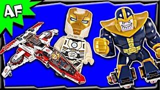 Lego Marvel Avengers AVENJET SPACE MISSION 76049 Stop Motion Build Review