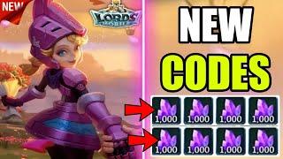 LORDS MOBILE REDEEM CODES 2023 - CODE LORDS MOBILE - LORDS MOBILE CODES