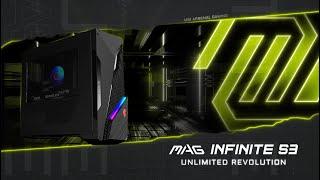 MAG Infinite S3 14th - Unlimited Revolution | Gaming Desktop | MSI