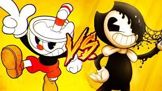 CUPHEAD VS. BENDY RAP | YKATO & DANKUN (Prod. Hollywood Legends)