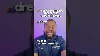  How Many Streams Does It Take To Make $1,000? #spotify #tidal #deezer #apple #pandora #music