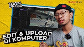 How to edit and upload video shutterstock via computer