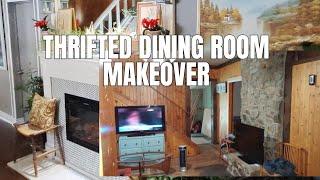 THRIFTED & FABULOUS! Tour Of My Dining Makeover | Home Decor Ideas