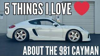 5 THINGS I LOVE ABOUT THE 981 CAYMAN S