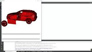 QT C++ Modilisation and Simulation 3D car