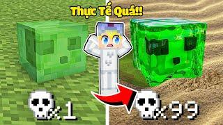 NẾU TÔ GÀ CÀNG SỢ THẾ GIỚI CÀNG CHÂN THỰC TRONG MINECRAFT*MINECRAFT SỢ HÃI = THỰC TẾ