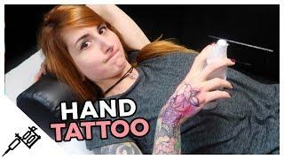 Ich tätowiere mir die Hand !! Kupferfuchs Tattoovlog