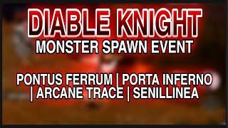 Monster Spawn Event Diable Knight Pontus Ferrum to Senillinea Map Spot Location Cabal Mobile