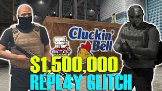 SOLO Money Guide, Easy Grinding 1,500,000$ in Cluckin' Bell Heist Replay Glitch GTA Online Update