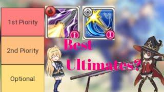 Ultimates Tier List | Konosuba Fantastic Days