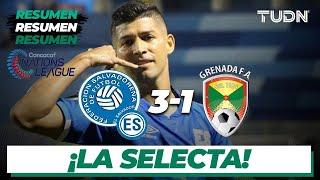 Resumen y goles | El Salvador 3-1 Granada | Nations League 2022 | TUDN