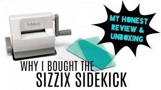 Sizzix Sidekick Unboxing, Review, and First Impressions! | Serena Bee Creative