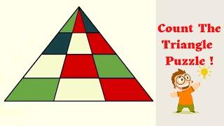 Most People are Narcissists Count the Triangle! Triangle Count Puzzle!Trending&Viral Picture Riddle!