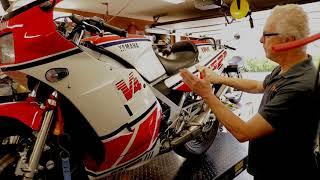 Yamaha RZV500 V4 Two Stroke street legal Kenny Roberts &  Eddie Lawson GP500 Racer The Inside Story