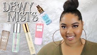 Battle of the NEW Dewy Setting Mists | GLOW RECIPE, FARSALI, ABH, + MORE