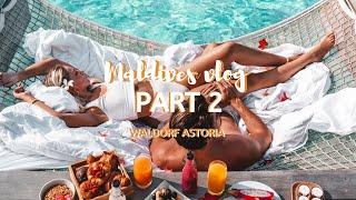 We stayed at a High-End Luxury Resort  - MALDIVES VLOG P2