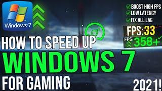  How to Optimize Windows 7 for Gaming 2023-You Get Ultimate Performance For Gamers ️Update 2023