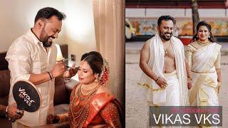 My Wedding Day I Vikas vks makeup artist marriage I Makeup for my own bride I Kerala makeup artist