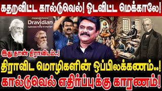 கதறவிட்ட கால்டுவெல்! ஓடவிட்ட மெக்காலே! இது தான் திராவிடம்..!Krishnavel interview robert caldwell