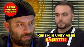 MasterChef Kerem'in Üvey Abisini Görenler Adeta Küçük Dilini Yuttu!