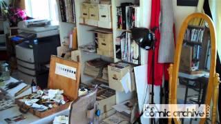 Steve Rude Gives A Tour of His Studio