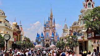 Magic Kingdom 2024 Summer Day Tour / Sights & Sounds in 4K | Walt Disney World Florida July 2024