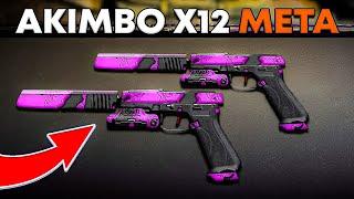 "the 2 SHOT AKIMBO PISTOLS META in WARZONE 2!"  (AKIMBO X12)