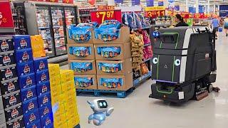 Self Driving Robot at Walmart!