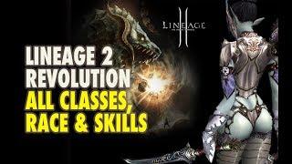 All Classes, Races, and Skill Animations | Lineage 2 Revolution