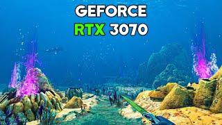 Subnautica Below Zero on RTX 3070 - GRAPHICS TEST 4K