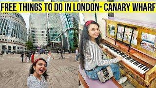 Exploring Canary Wharf! Free Things to do in London - Canary Wharf! 