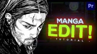 How To Make Manga Edits on Premiere Pro (Easy Tutorial)