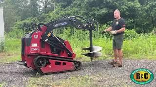 Richey & Clapper Demo Fast and Easy Hole Digging with the Toro® Dingo TX 1000 High Torque Auger Atta