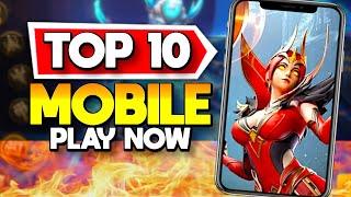 Top 10 Mobile Games To Try Right Now Android + iOS
