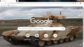 change the background of google chrome offline very easy by ADONAI G4M3R