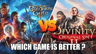 Baldur's Gate 3 vs Divinity: Original Sin 2 - The Ultimate RPG Showdown! Which one is better?