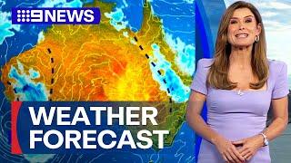 Australia Weather Forecast: Sydney partly cloudy with a chance of a shower | 9 News Australia