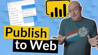 What you NEED to know about Publish to Web in Power BI