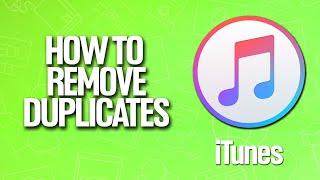 How To Remove Duplicates In iTunes Tutorial