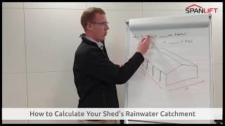 Spanlift Shed Tips - ️ How to Calculate Your Shed's Rainwater Catchment ️