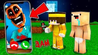 NUNCA LLAMES a MIMICER a las 3 AM en Minecraft!  | 2 Noobs vs MIMICER